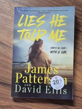Lies He Told Me By James Patterson 433 Pages Thriller Book 978-0316577861 s28